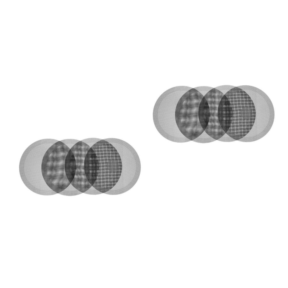 Set of 2 Gaming Console Fan Filter Accessories Dust Screen for Computer Covers
