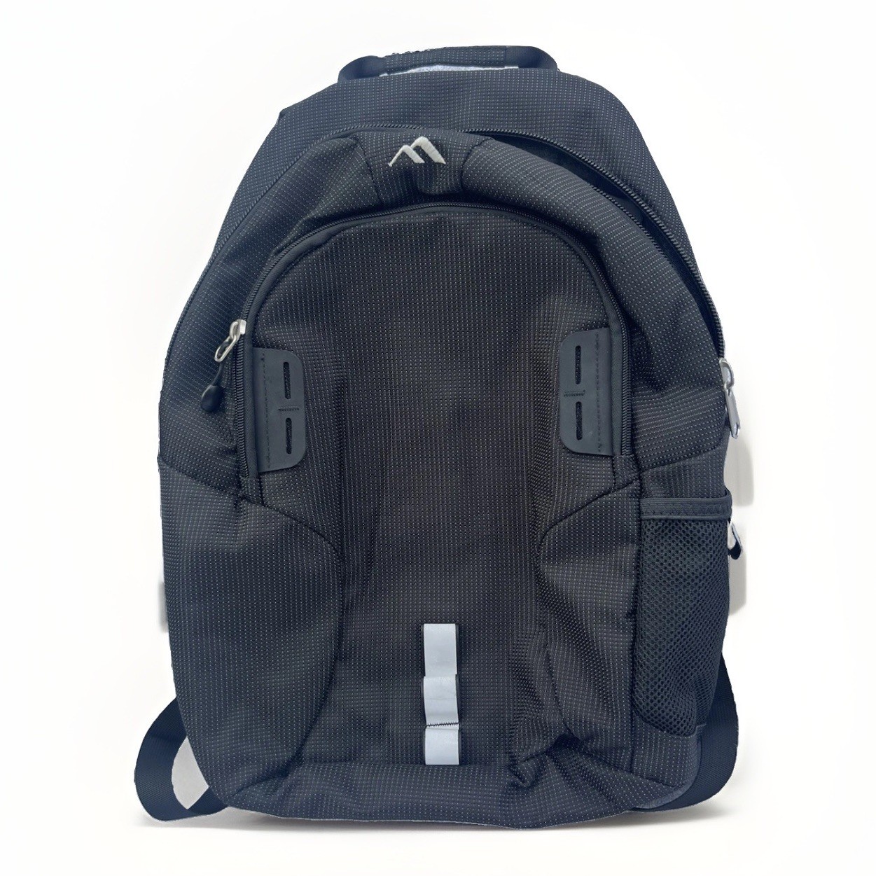 Brenthaven Black Solid Laptop Backpack, Padded Compartment, Adjustable Straps