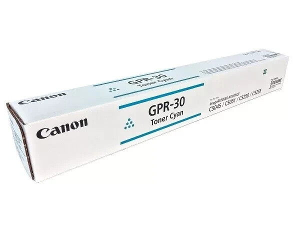 Genuine Canon GPR-30 Cyan Toner (2793B003) Brand New SEALED BOX, Ship Fast