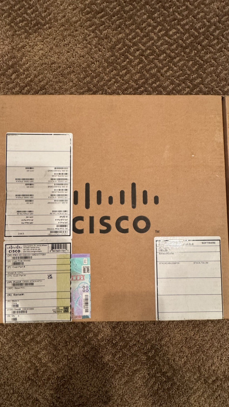 Cisco C9300L-STACK-KIT2 Network Stacking Module Kit Catalyst 9300L & 9300LM New