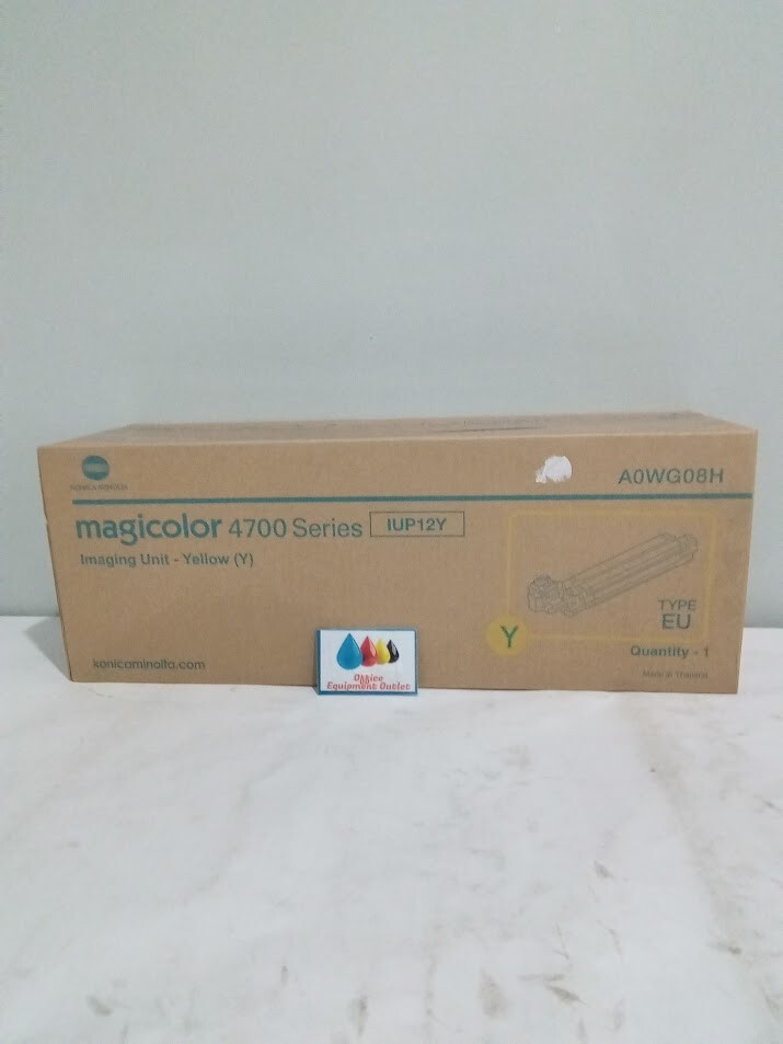 Konica Minolta A0WG08H Yellow Imaging Cartridge 220V
