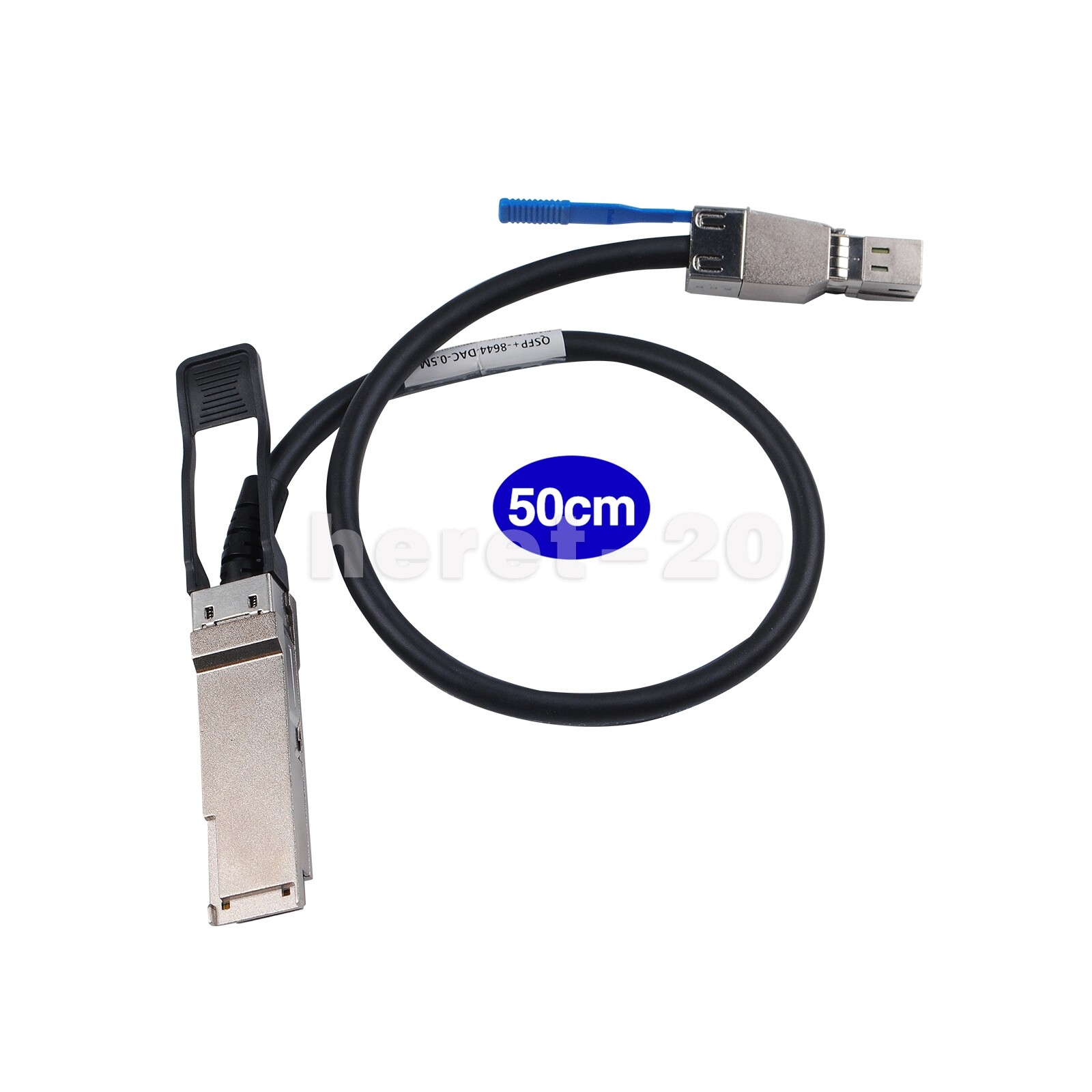 12Gbps QSFP SFF 8436 to Mini SAS SFF 8644 External Mini SAS Cable 0.5M/1M/2M