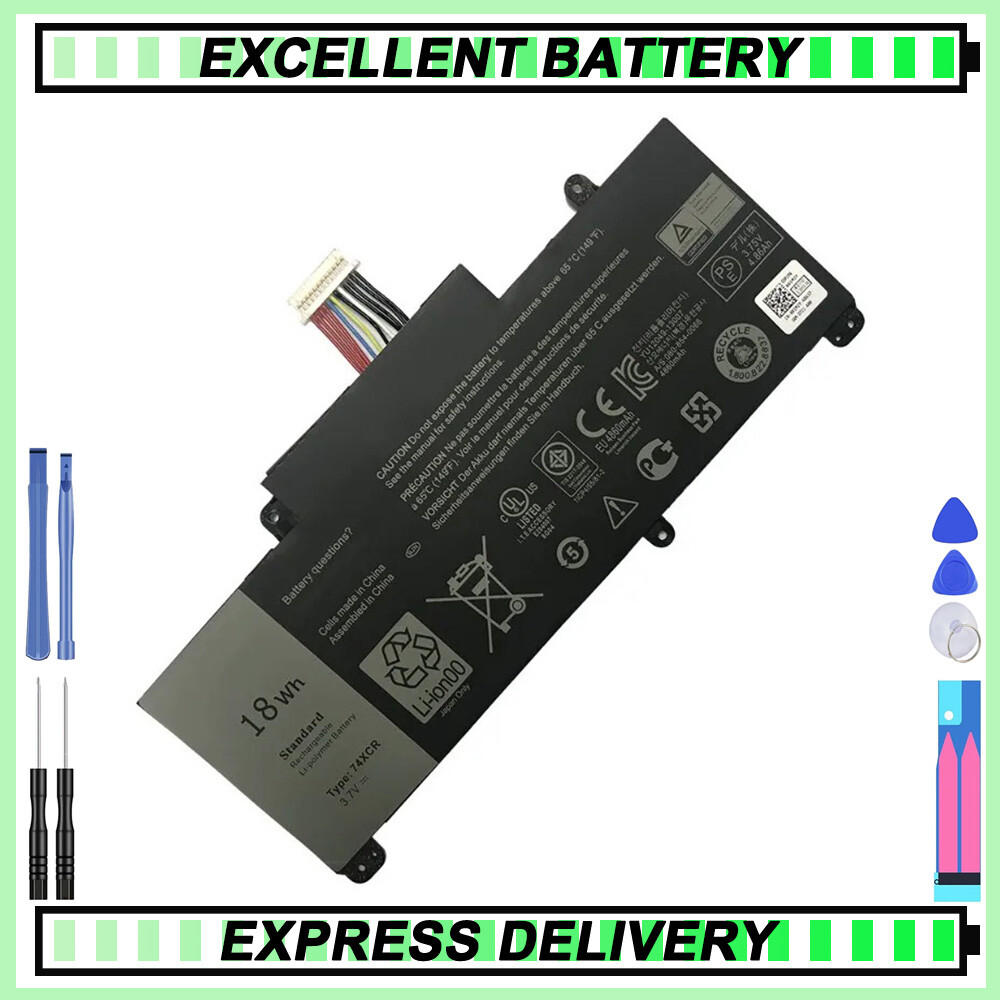 74XCR Battery For Venue 8 Pro 5830 Tablet Series 74XCR 074XCR VXGP6 X1M2Y 0VXGP6