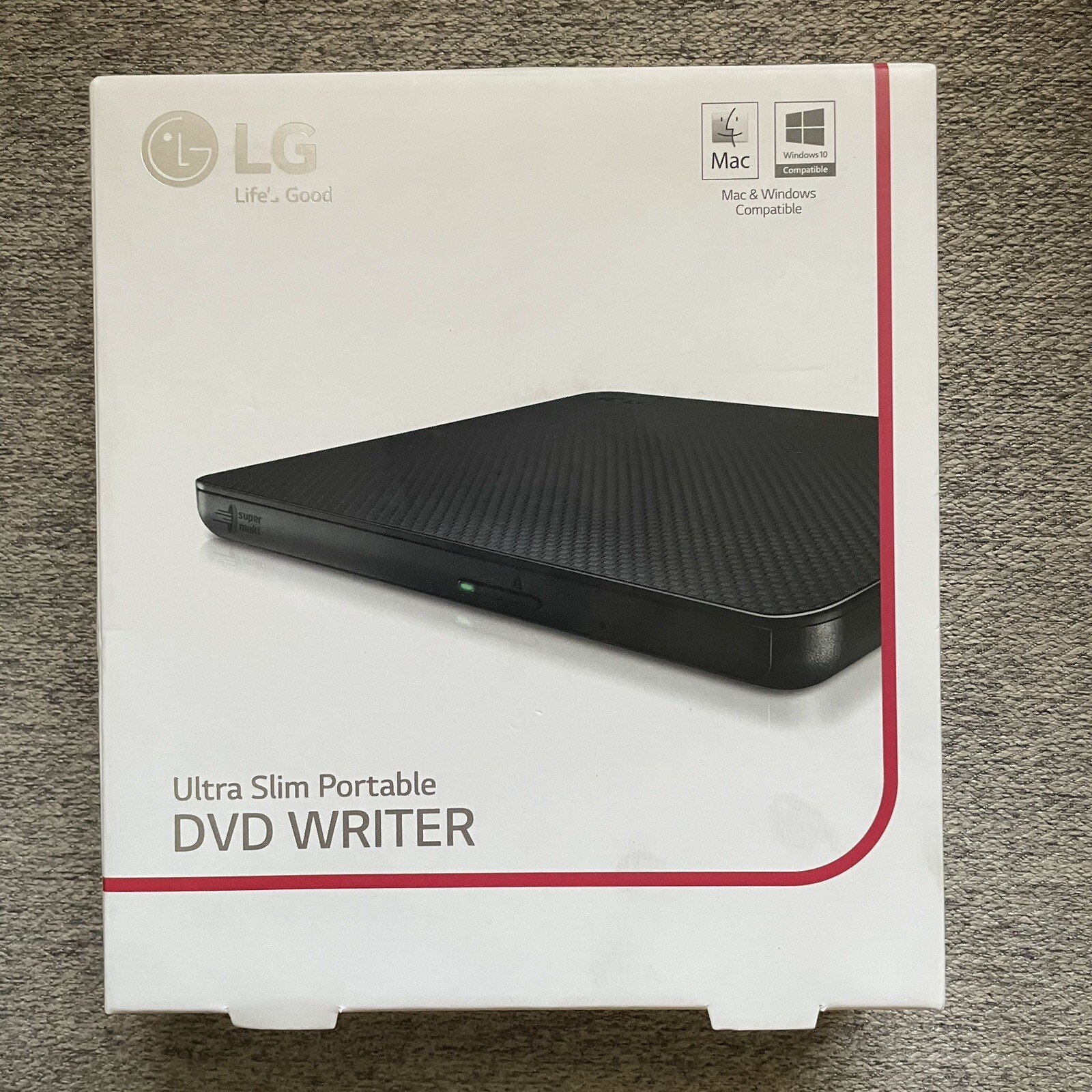 LG EX70 Ultra Slim Portable DVD Writer Windows/Mac (GP63EX70) - [LN]™
