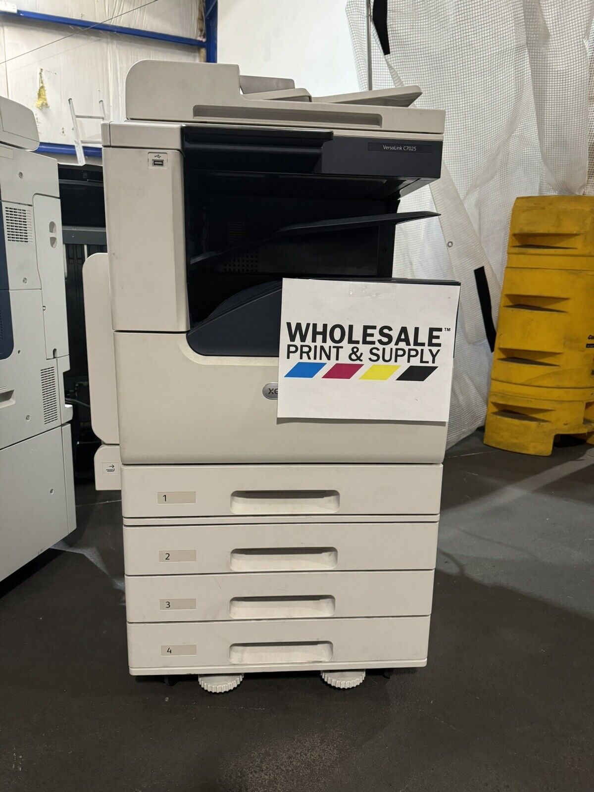Xerox VERSALINK C7025 Color Laser Multifunction Printer wide format 11X17 A3
