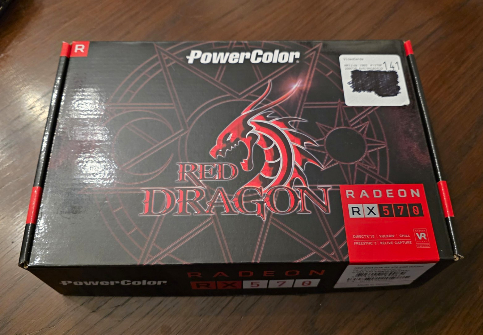 PowerColor Red Dragon AMD Radeon RX 570 4GB GDDR5 VR Ready PCIe x16