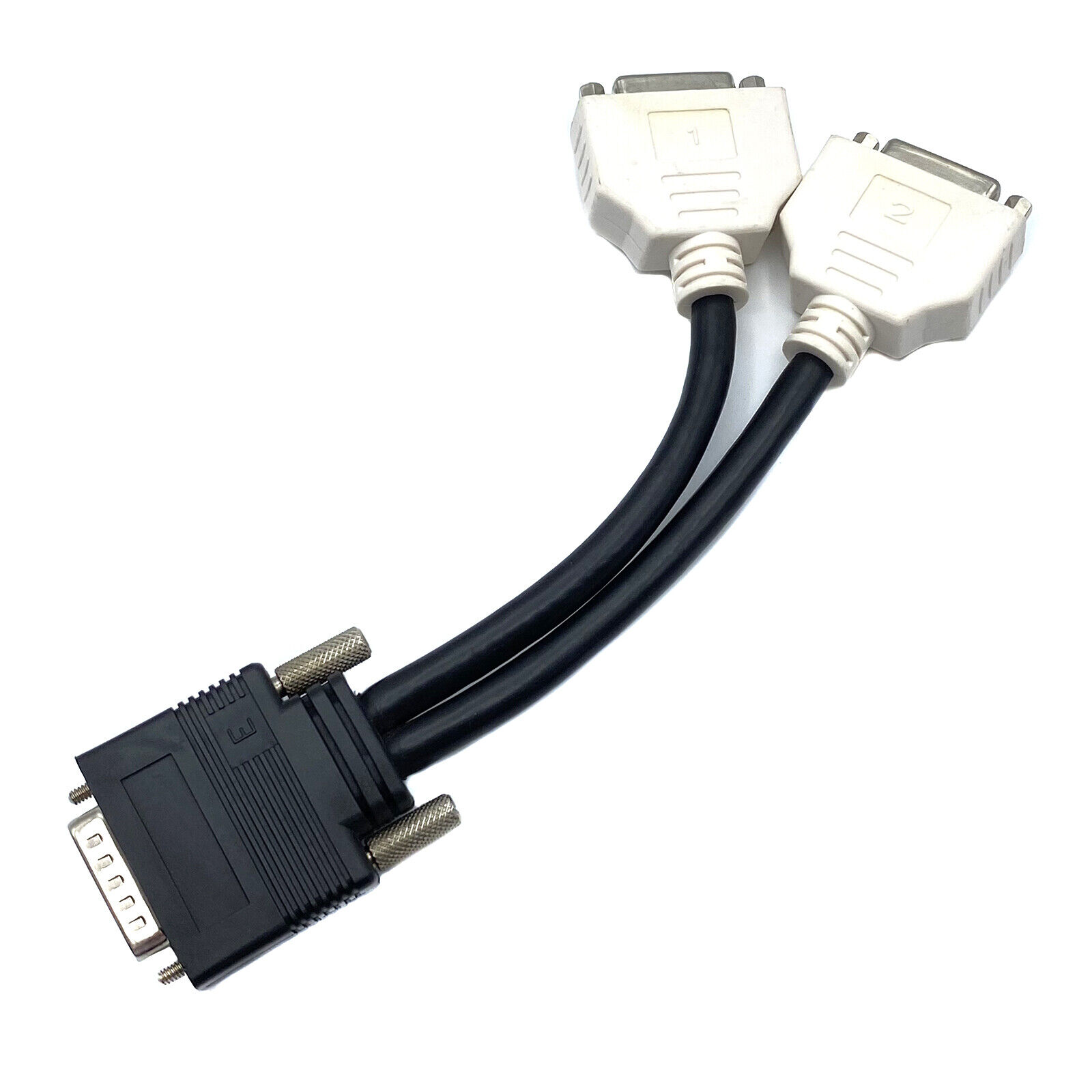 Lot of 2 Genuine Copartner 20276 DMS-60 DVI-I Dual Link Splitter Y Adapter Cable