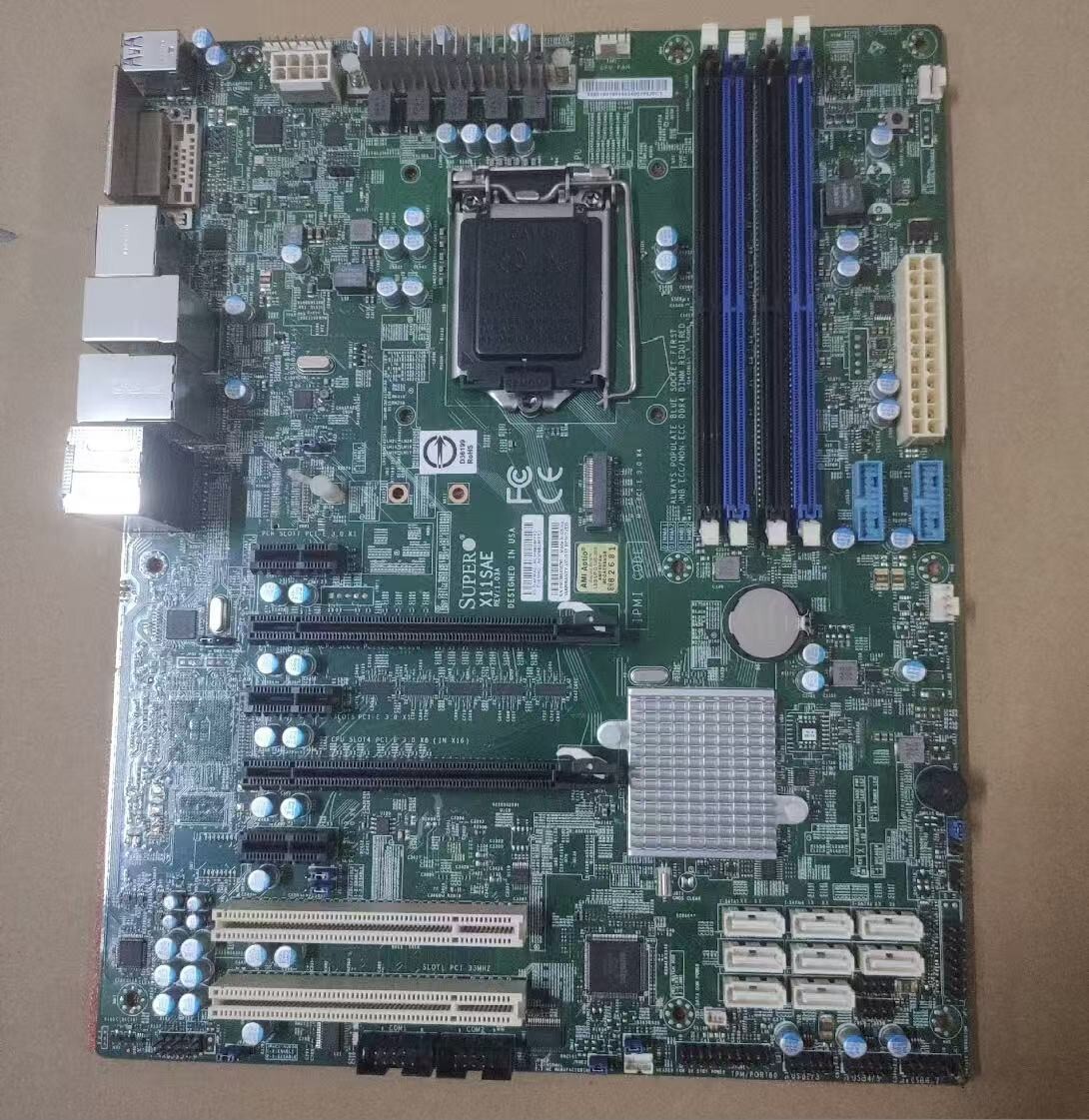 For Supermicro X11SAE X11SAE-M X11SAE-F Server Motherboard 1151 Intel C236 DDR4