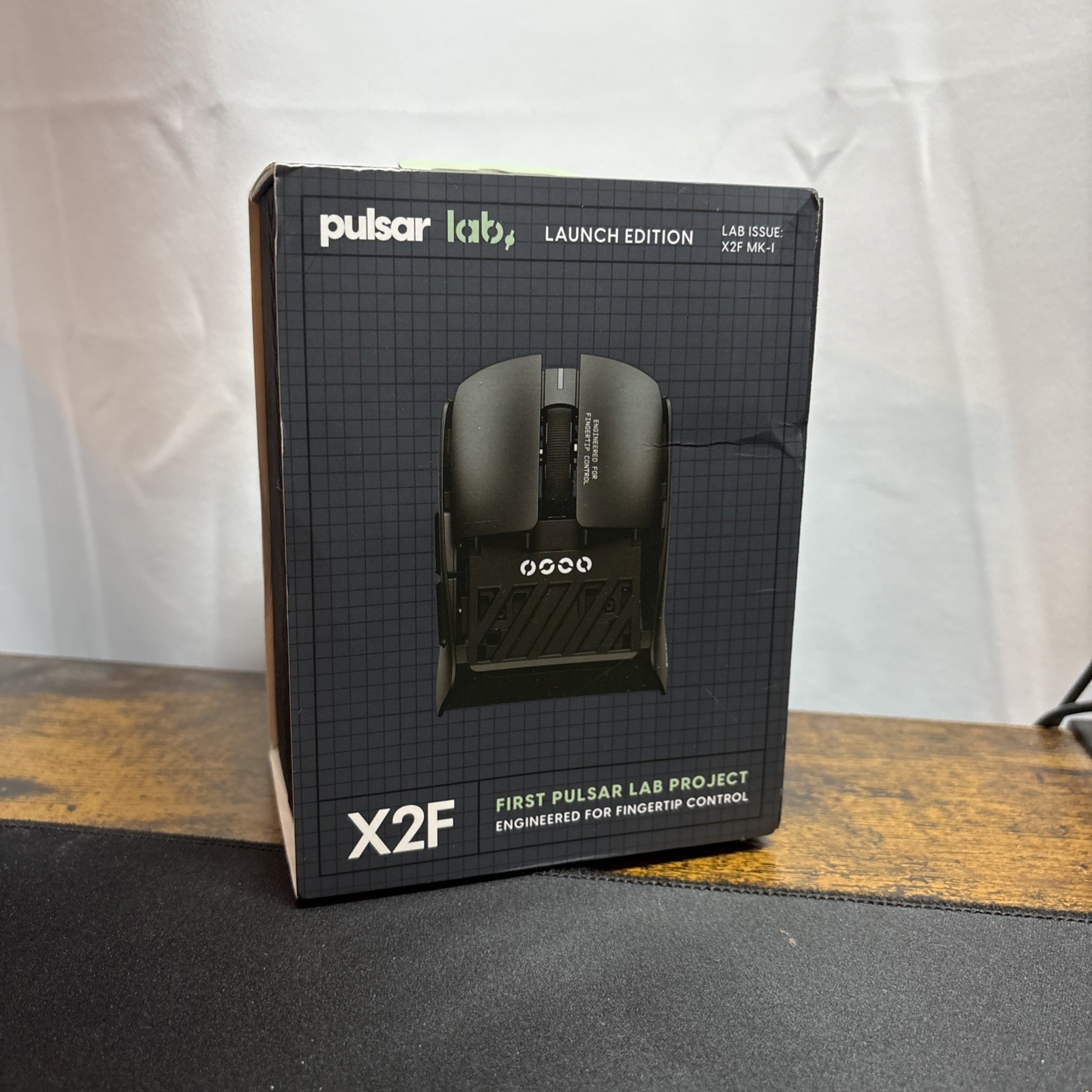 Pulsar Lab X2F Launch Edition X2F MK-1 Wireless Optical Gaming Mouse Black