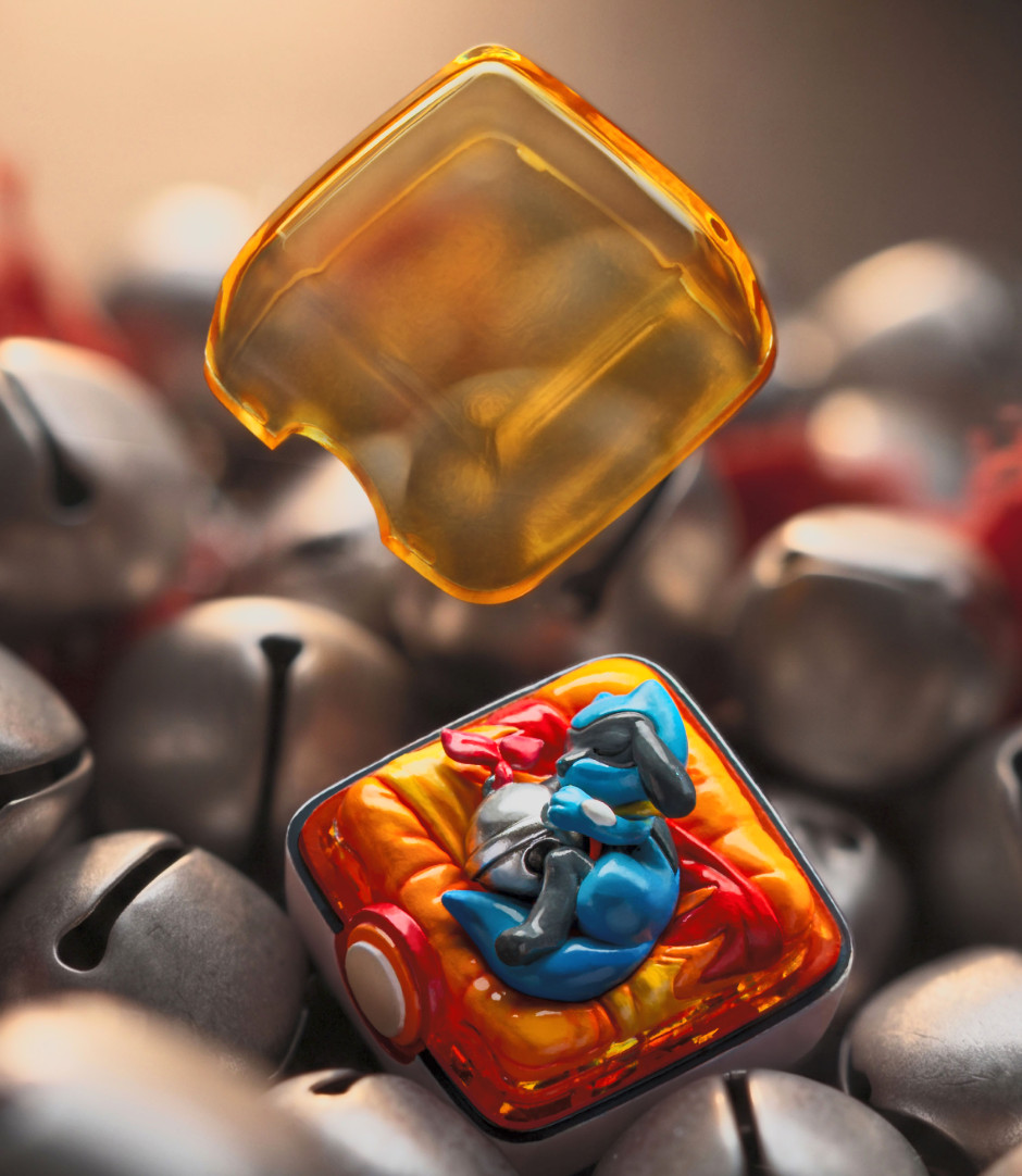 S-Craft Pokemon Artisan Keycap Set : Dreamy Riolu