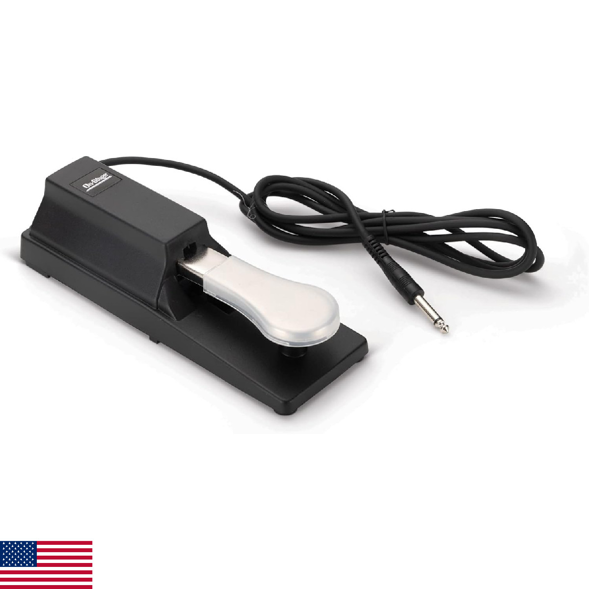 On-Stage KSP100 Universal Sustain Keyboard Pedal, Black