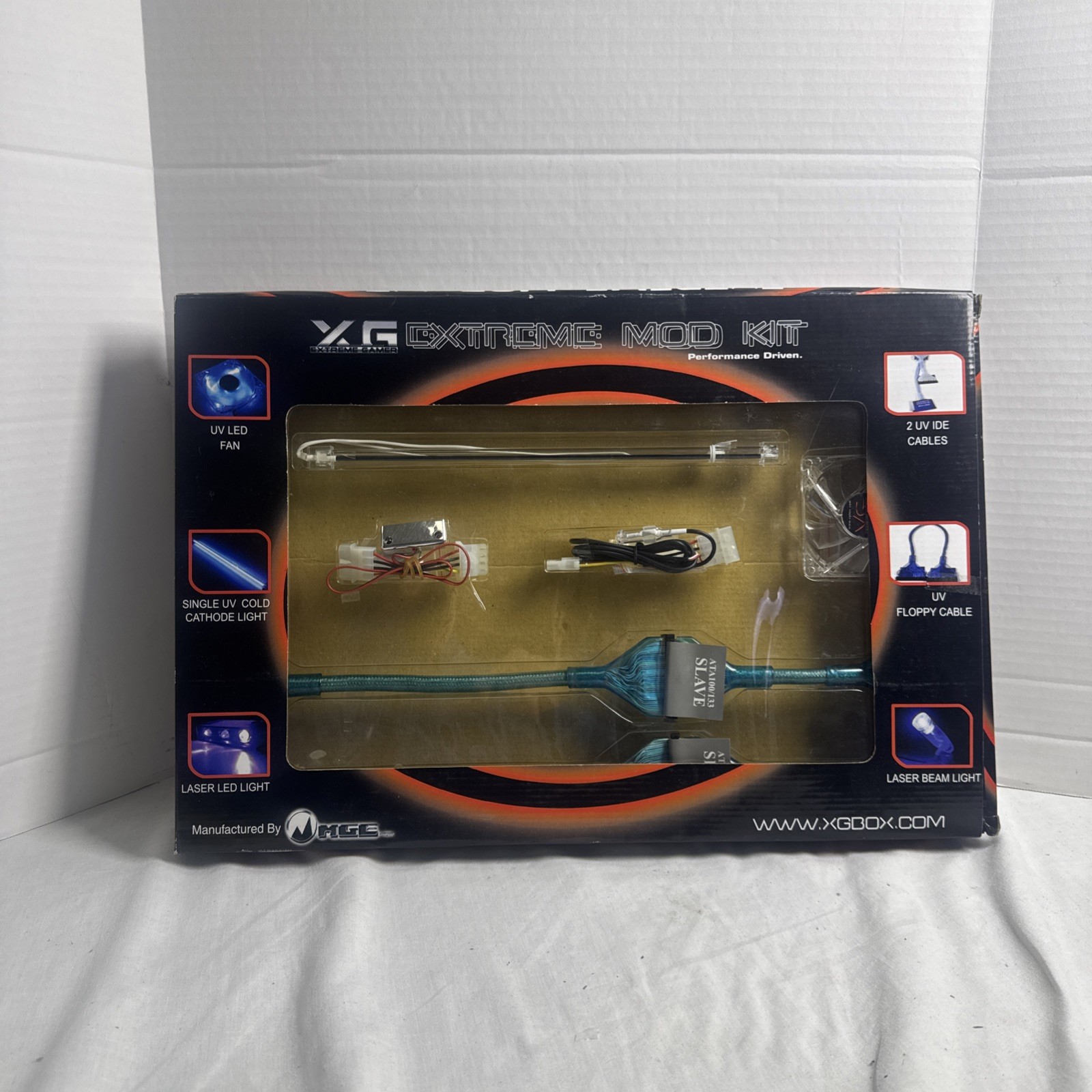 MGE Extreme Gamer EX Extreme Mod Kit For PC Fan Lights Laser NEW IN BOX