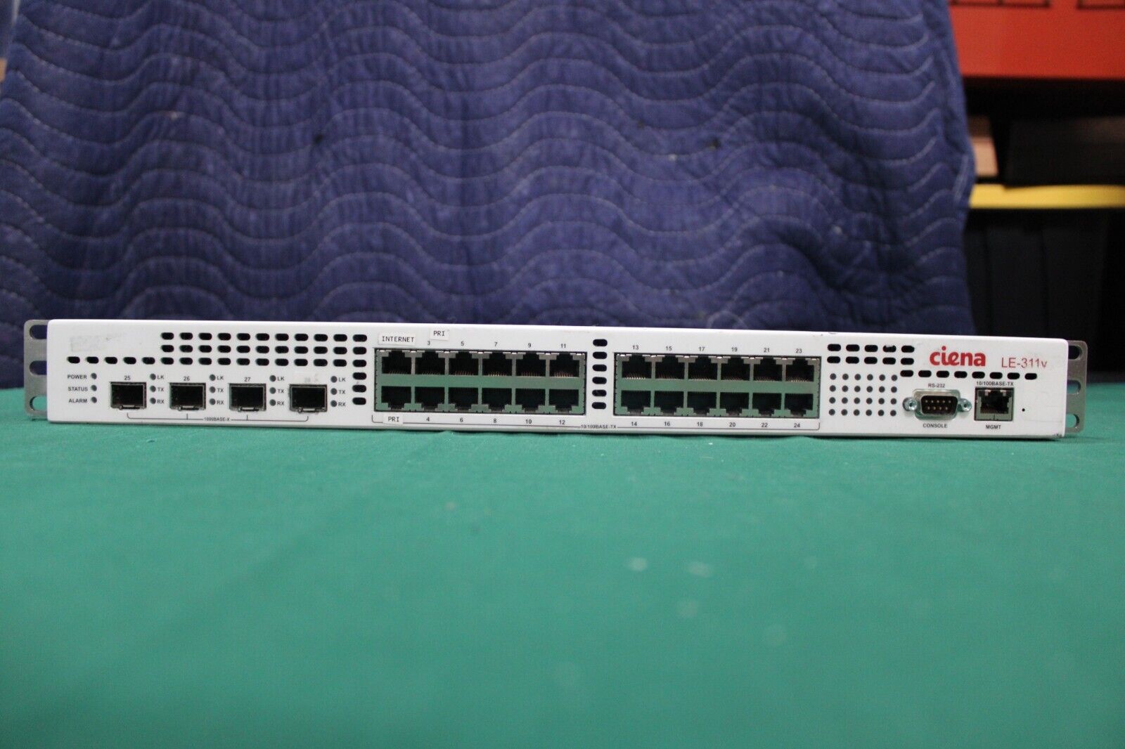 Ciena LE-311V-0311VB 24-Port Service Delivery Switch Dual AC