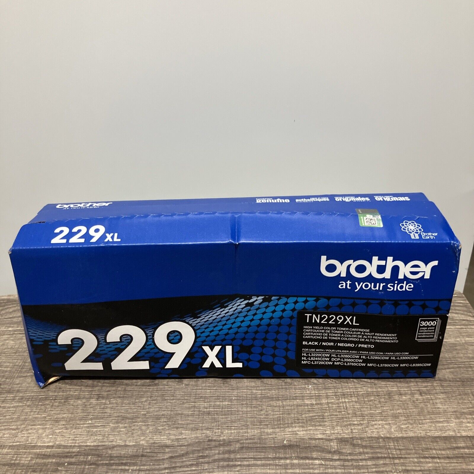 Genuine Brother 229XL TN229XL Black High-yield Black Toner Cartridge 