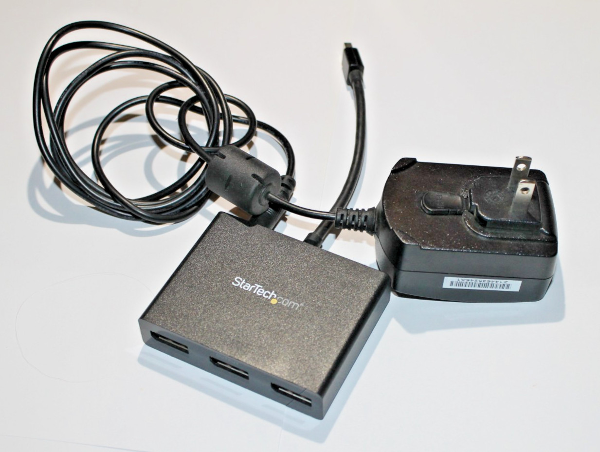 Startech.Com 3 Port Multi Monitor Mini Displayport to Displayport MSTMDP123DP
