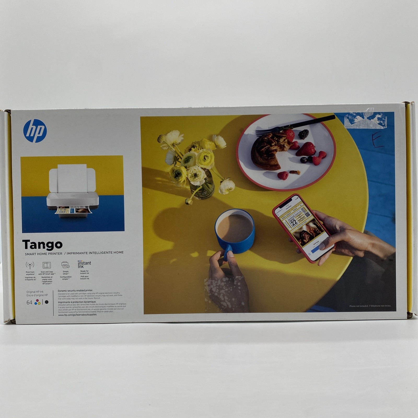HP Tango 2RY54A Smart Home Wireless all in one Inkjet Printer White