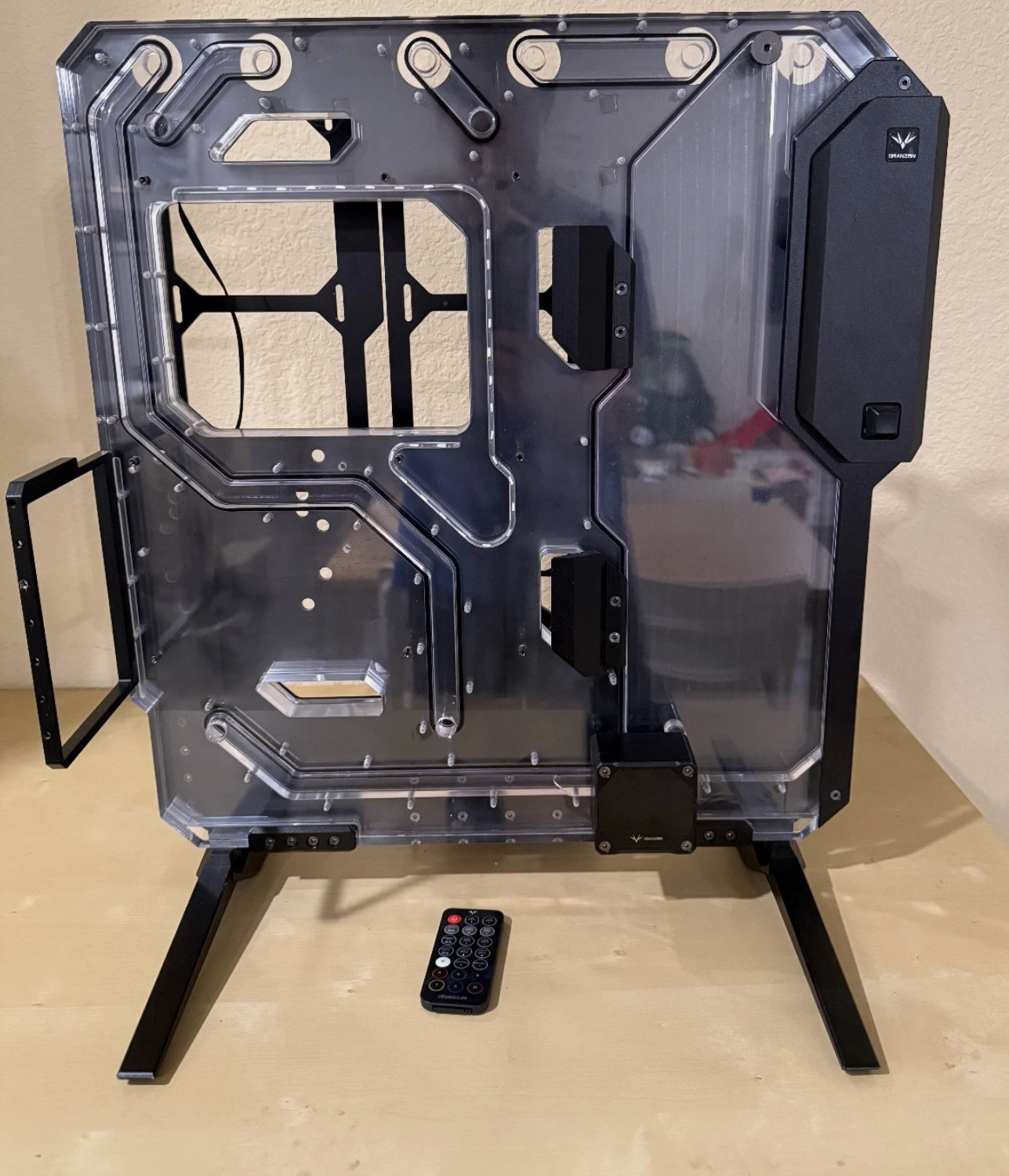Granzon Open Frame Chassis Distro Plate Water Cooling Chassis G20 (pump not inc)