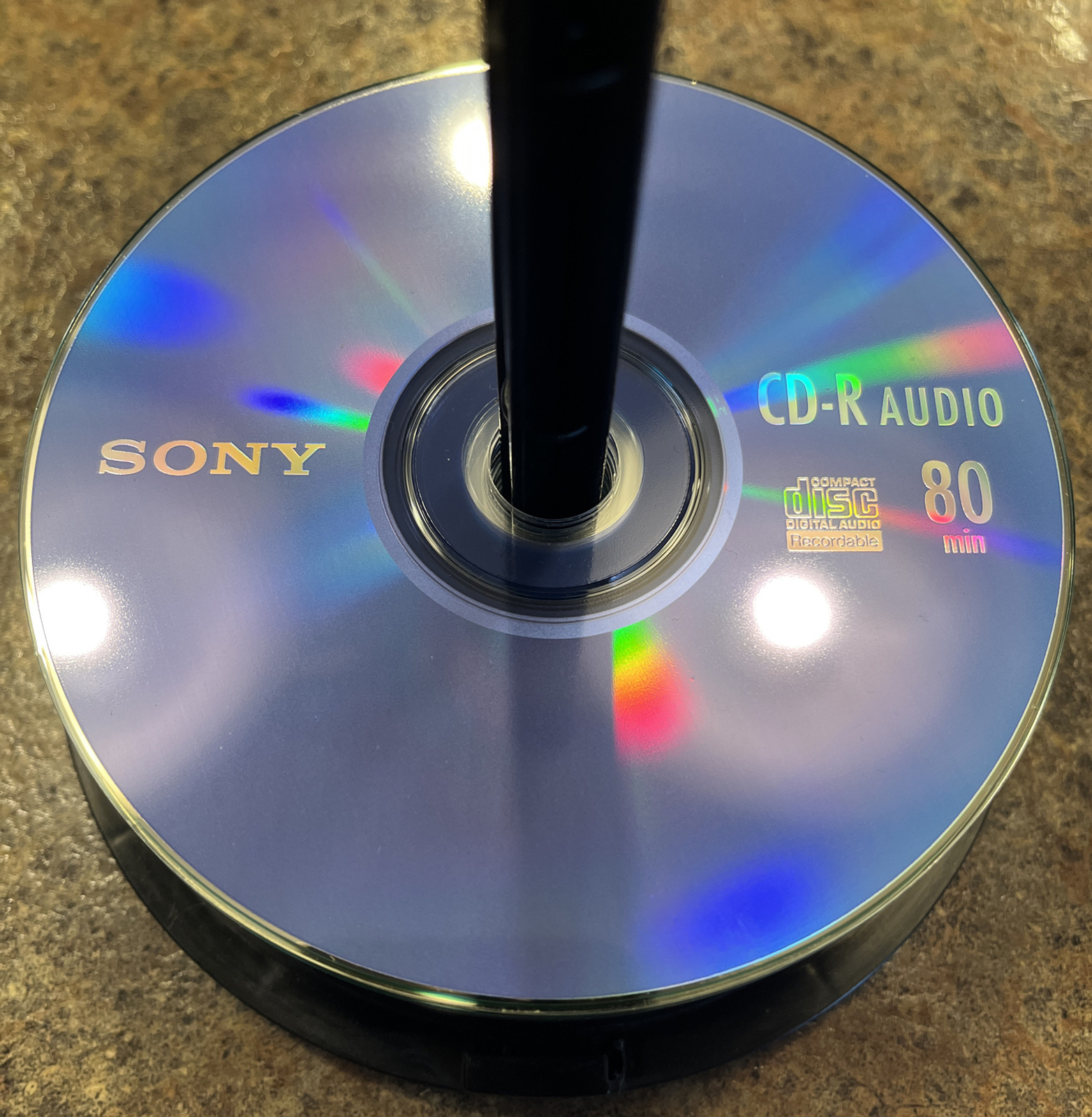 Gigaware 52 Disks Sony 28 disks. CD-R Recordable Discs 700MB 80 Minutes Total 80