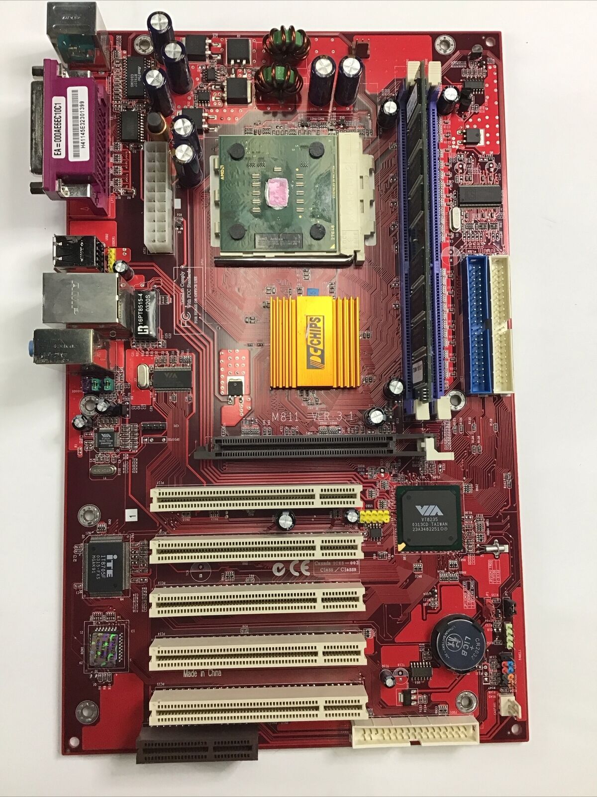 PCCHIPS M811 VER:3.1 Motherboard Socket A 1GB DDR ATX AMD