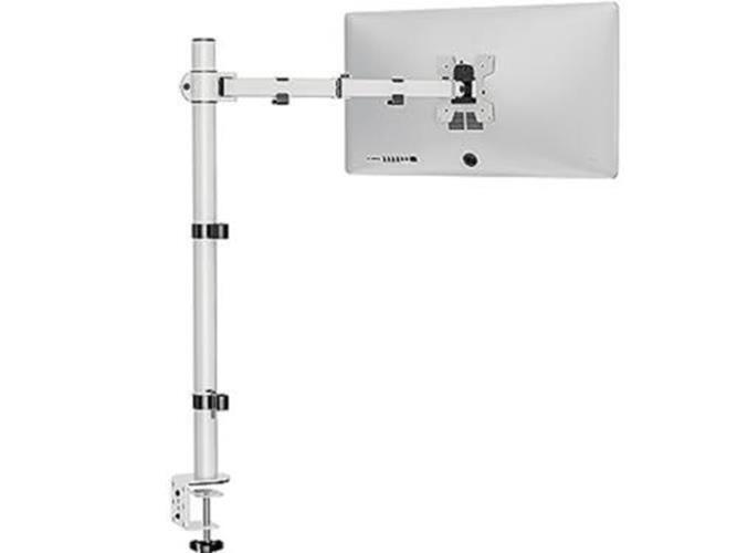 WALI Tall Monitor Stand Desk Mount, Single Extra Tall Monitor Arm Bracket for  