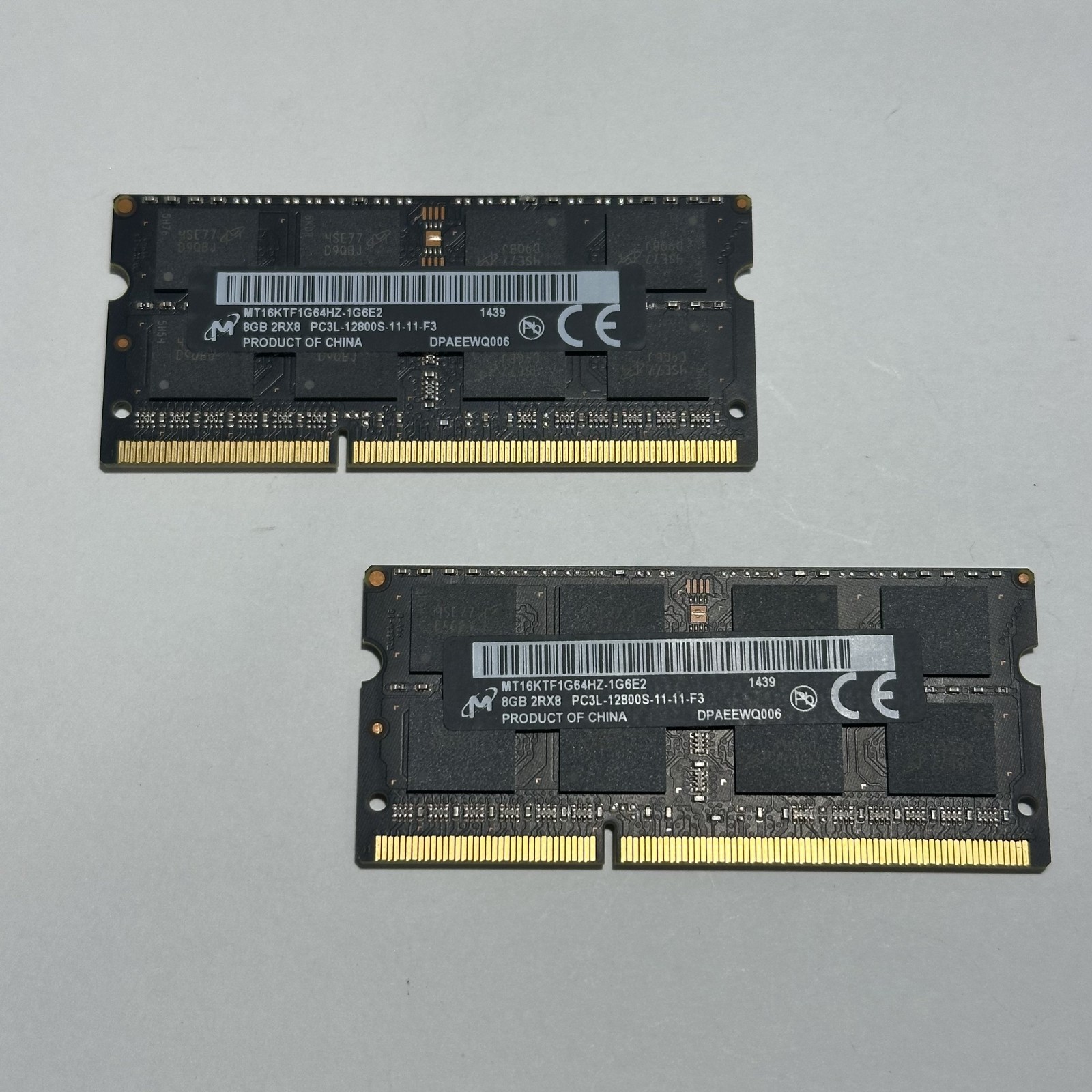 Micron 16GB DDR3L Kit — 2×8GB