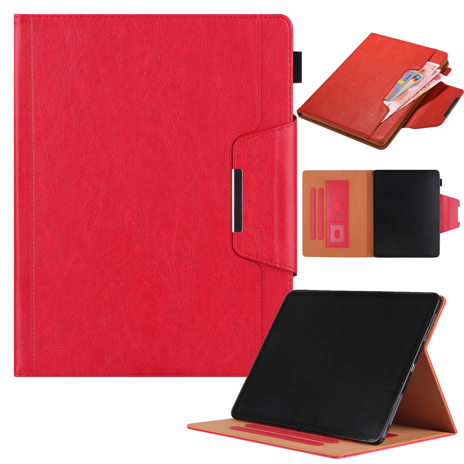 2024 For iPad Pro 13" 11" / Air 13'' 11'' Smart Cover Leather Slim Tablet Case