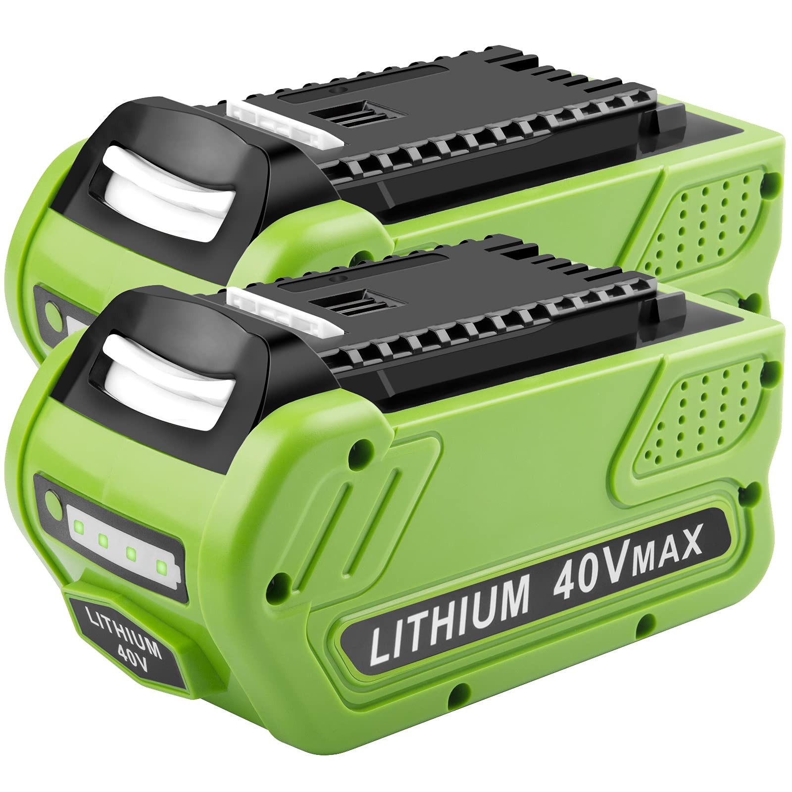 TREE.NB 2 Pack 29472 6000mAh 40V Lithium Battery Replacement GreenWorks 40V