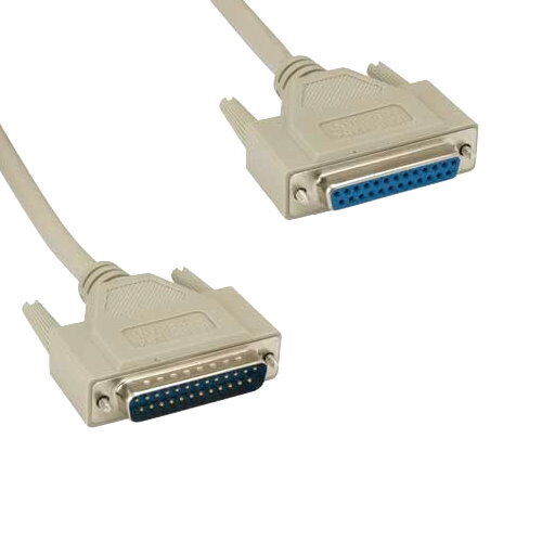 Lot 10 IEEE-1284 DB25 Parallel Printer Extension Cable Male/Female LPT Modem PC