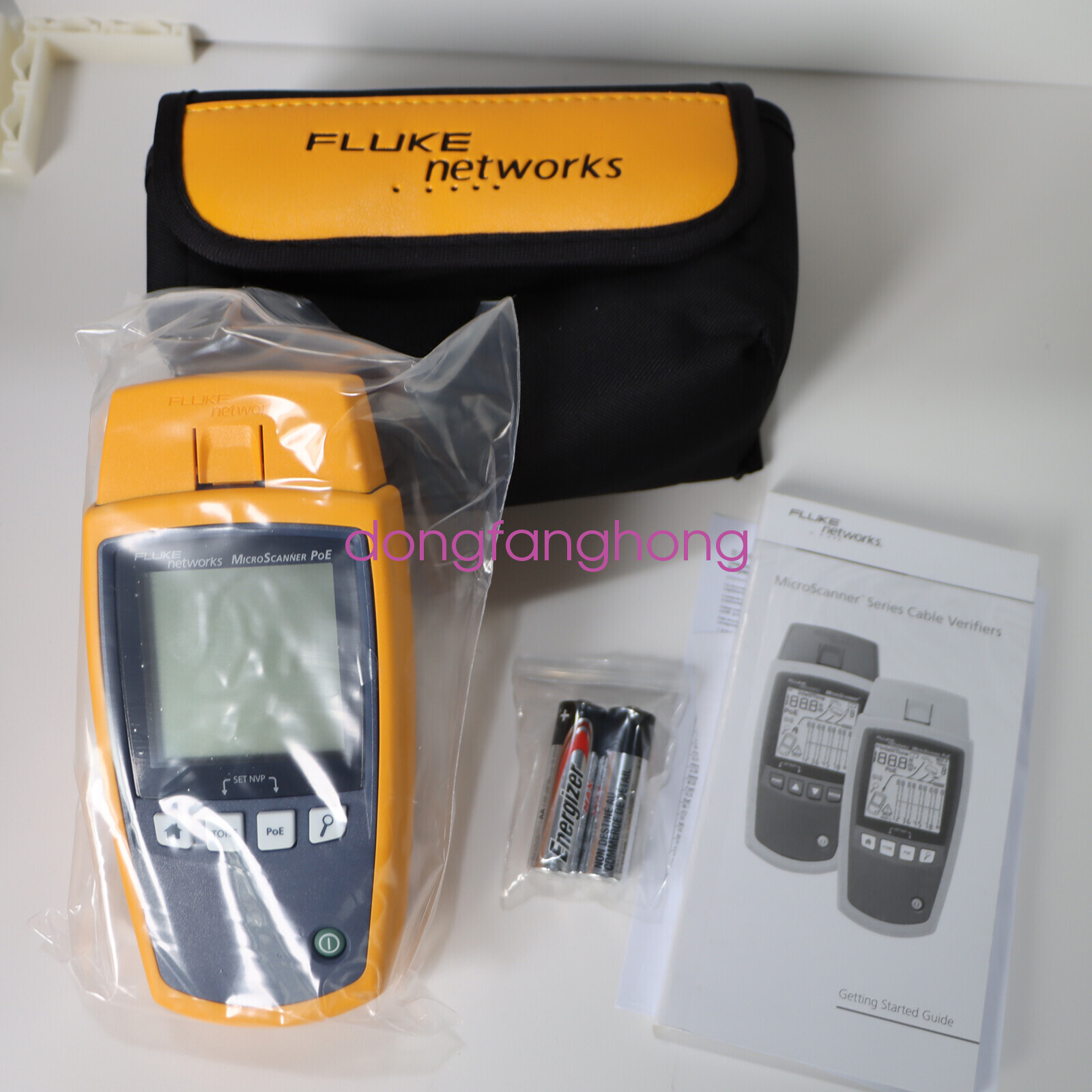 Fluke Networks 5018508 MS-POE Cable Tester, Connector Type RJ45 FedEx or DHL