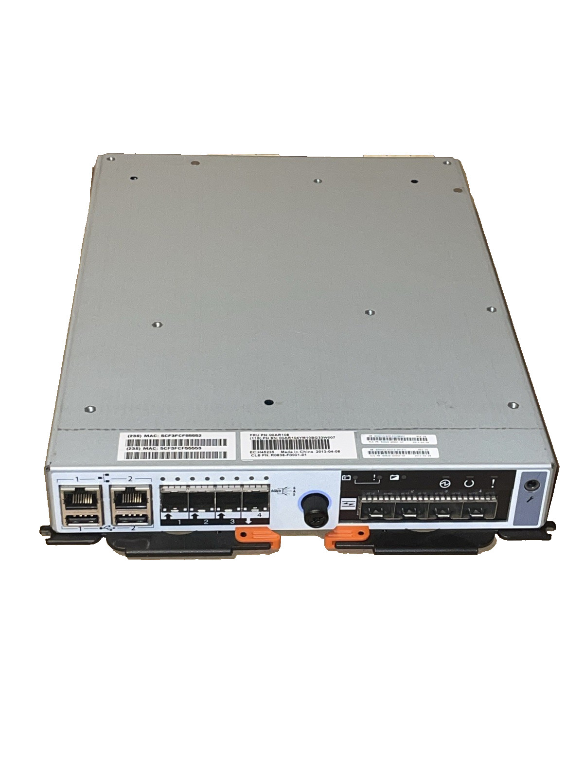 IBM Storwize V3700 Controller 00AR108 Node Canister 8GB