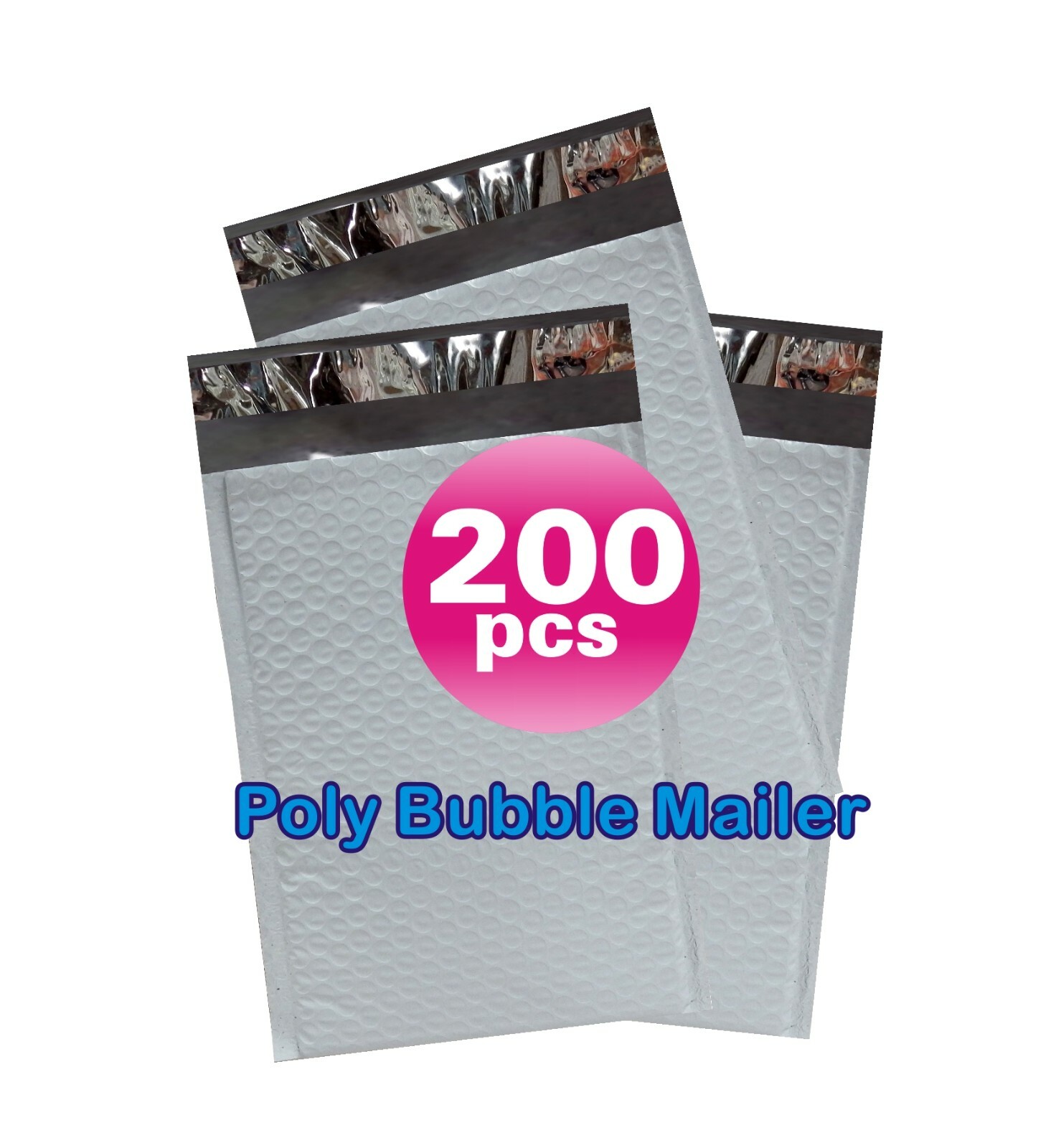 Yens® 200 #4 8.5x14.5 Poly Bubble Padded Envelopes Mailers 9.5x13.5