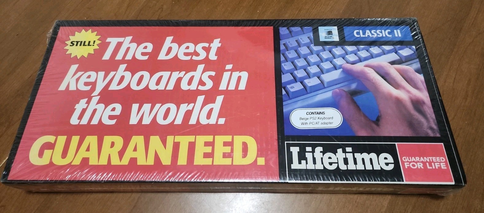Vintage KeyTronic Lifetime Series Keyboard LT Classic II  NEW SEALED.