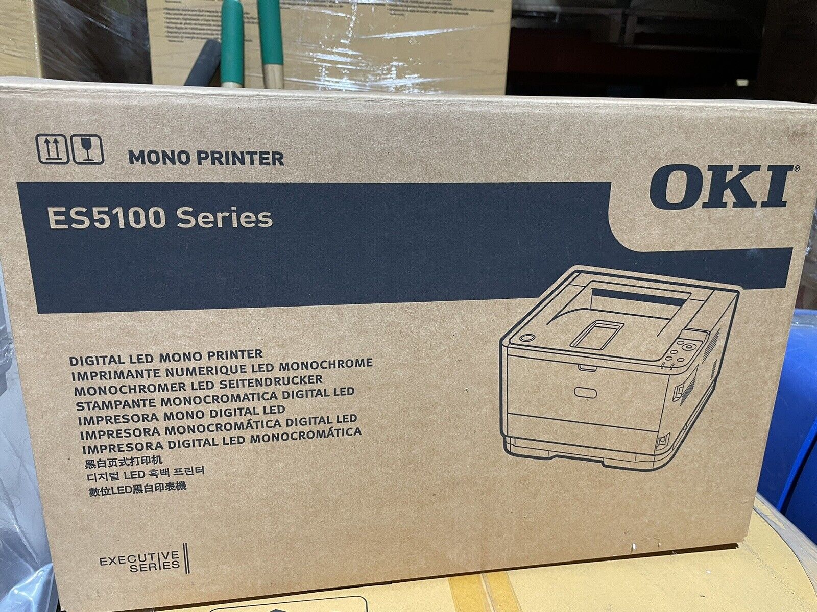 New in Box Okidata ES5112 Monochrome Printer 62444704 OKI 