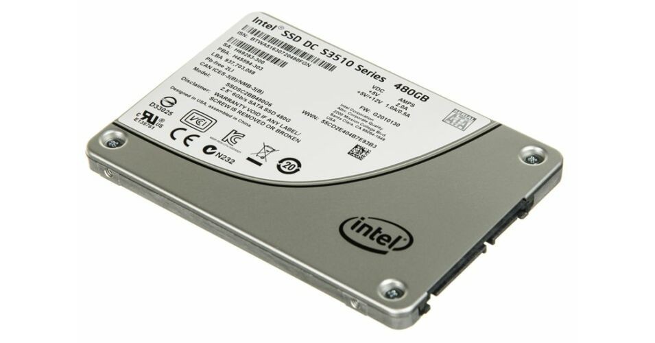 Intel 480GB 2.5" SSD SATA III Solid State Drive SSDSC2BB480G6K