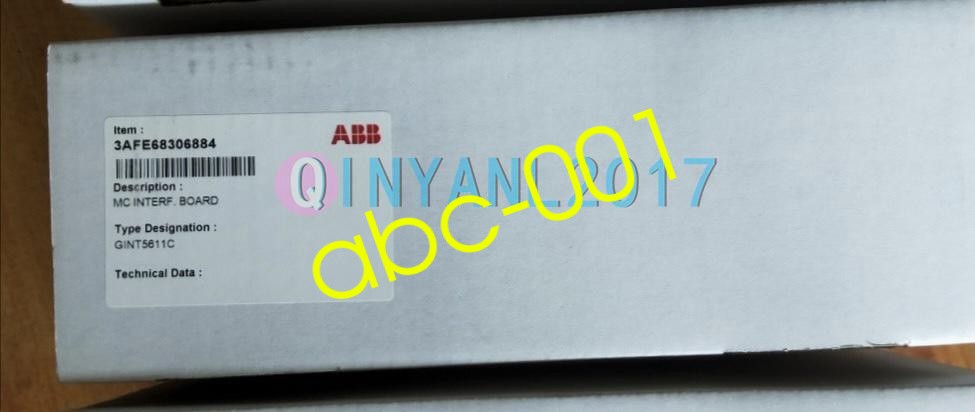One NEW GINT5611C GINT-5611C 3AFE68306884 ABB Inverter Drive board