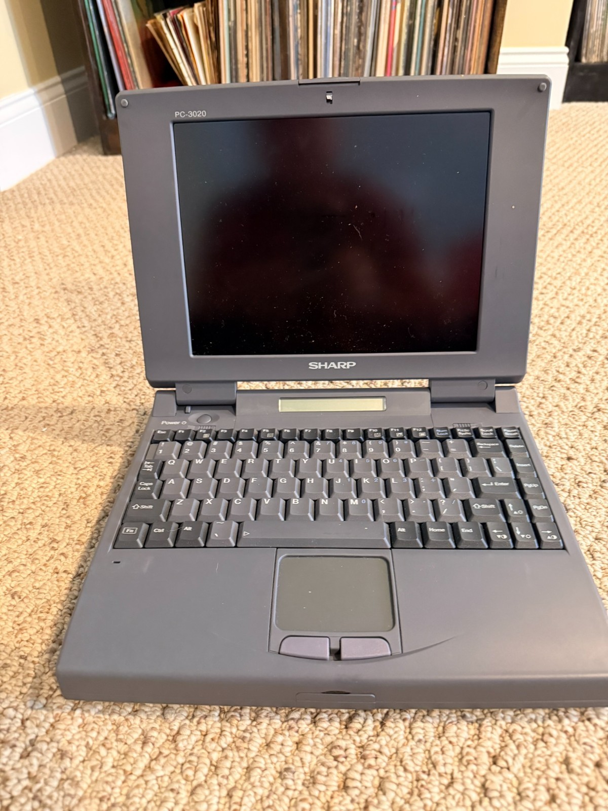 Vintage Sharp PC 3020 Notebook computer Sample one of a kind
