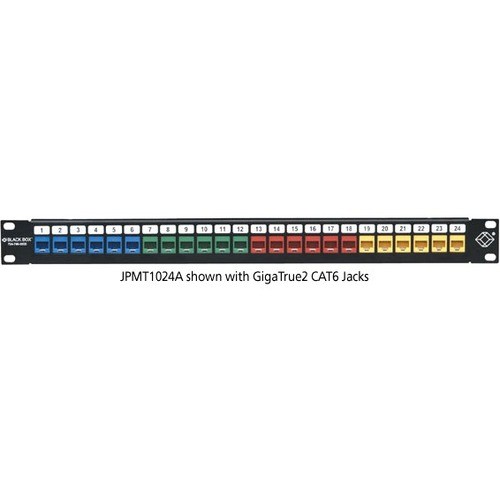 Black Box Multimedia Patch Panel 1U 24-Port