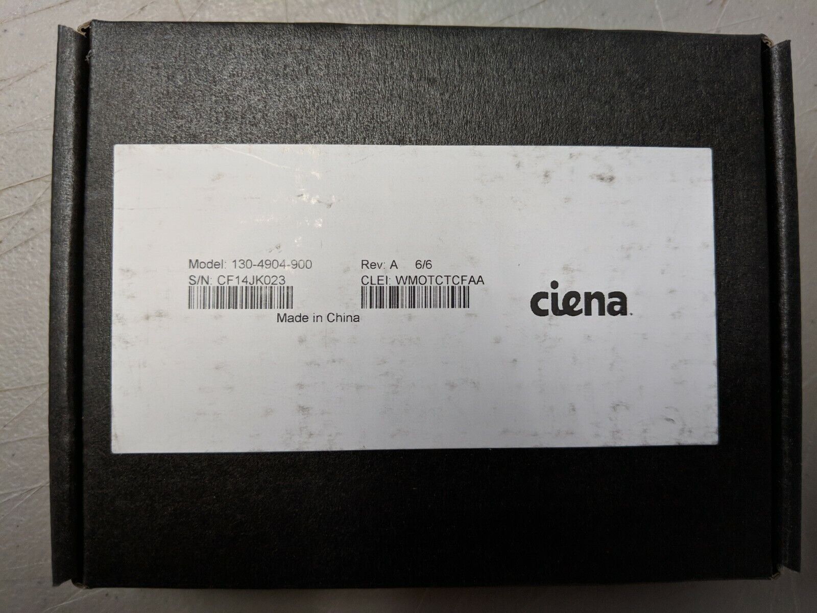 Ciena 130-4904-900 CN4200 10GBASE-SR XFP WMOTCTCFAA (We buy Ciena)
