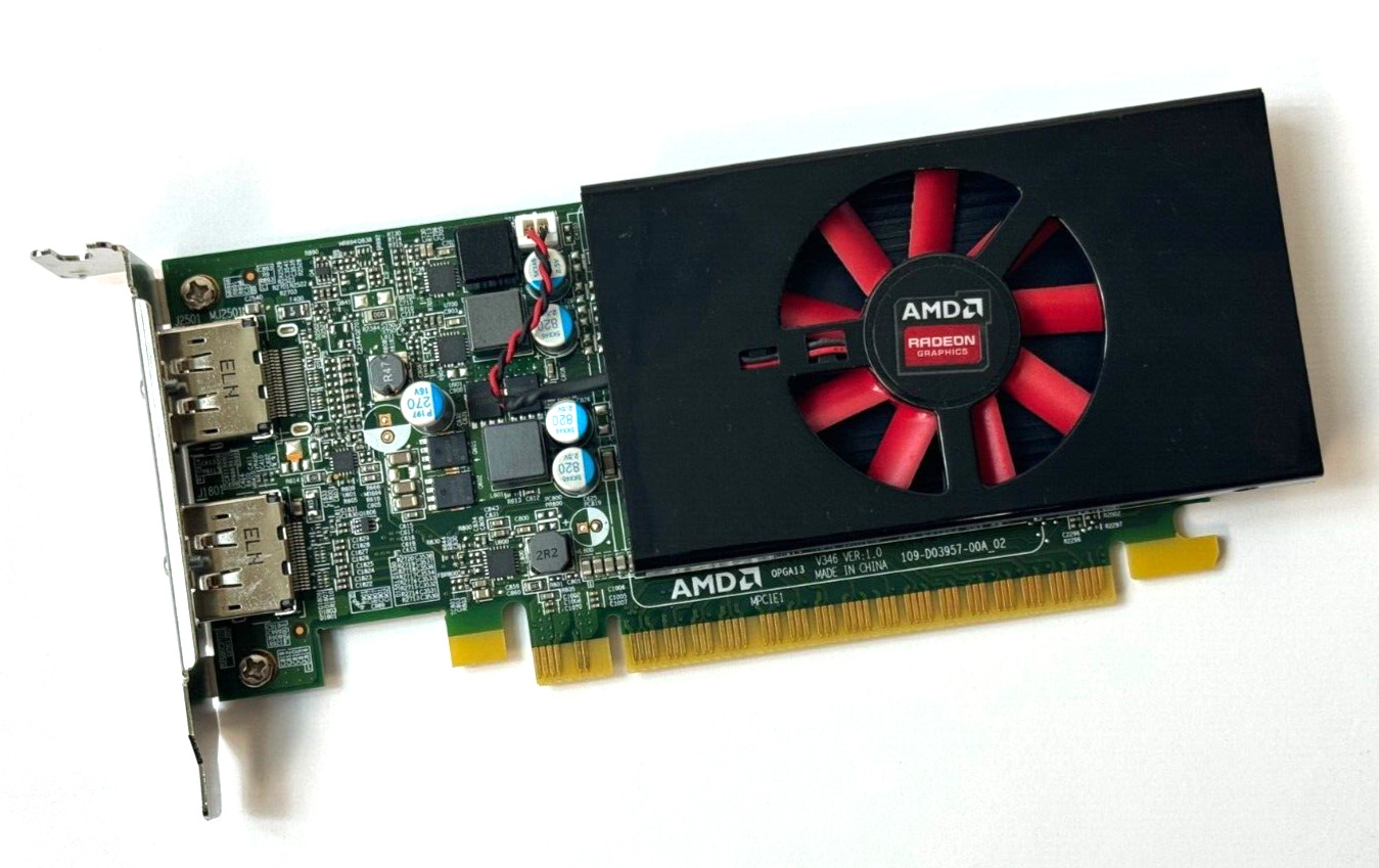 Dell AMD Radeon R7 450 4GB DDR5 2 x DisplayPort Low Profile Graphics Card TDMFC