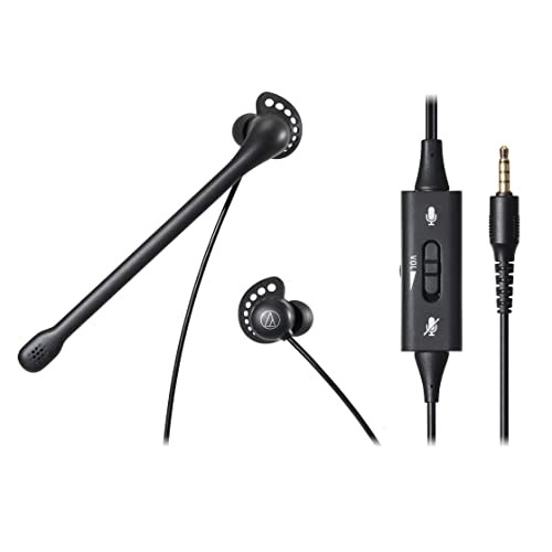Audio-Technica ATH-202COM Headset Wired Stereo 3.5mm Connection Noise Cancelling
