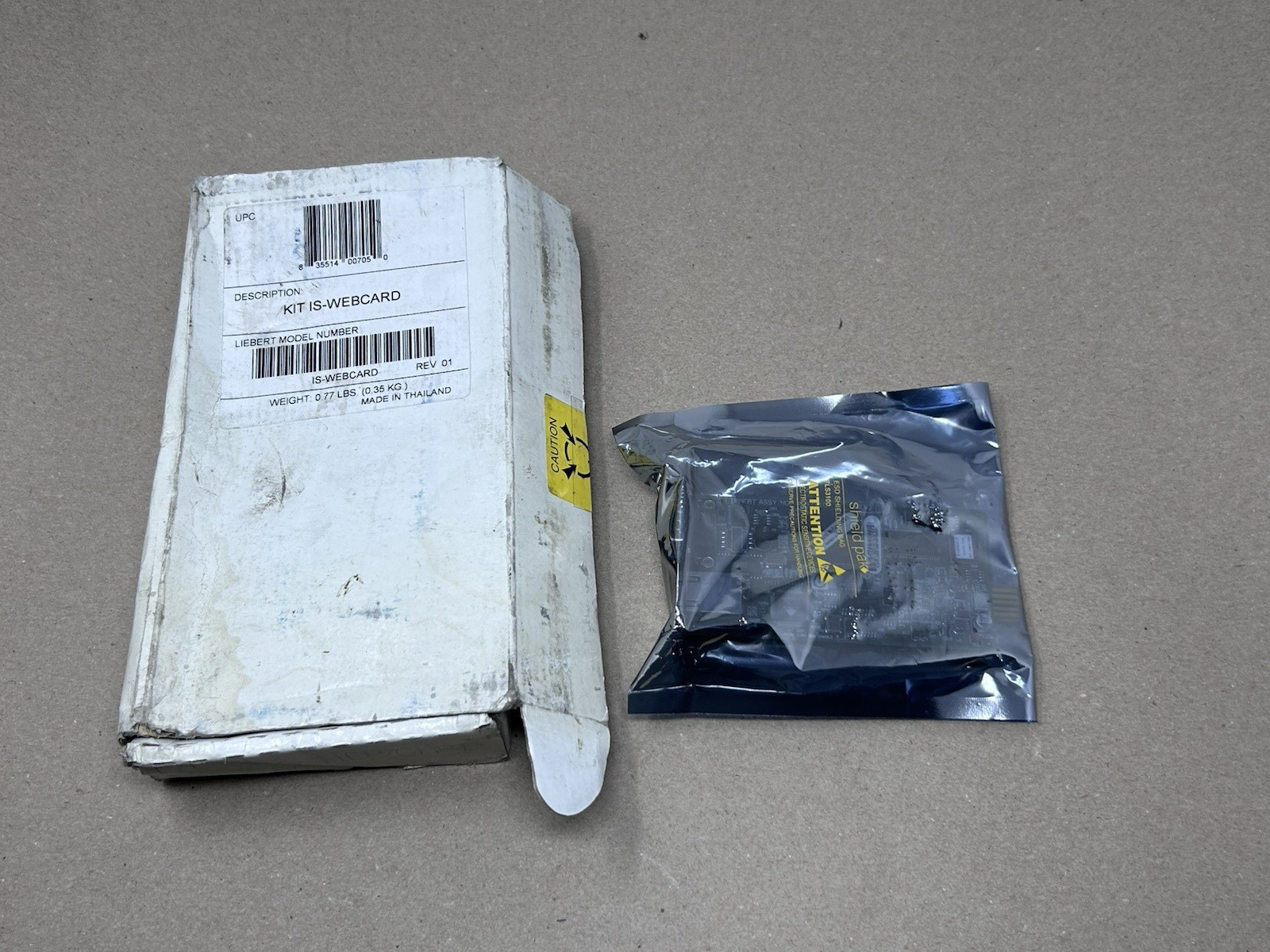 EMERSON LIEBERT INTELLISLOT KIT IS-WEBCARD 416791G