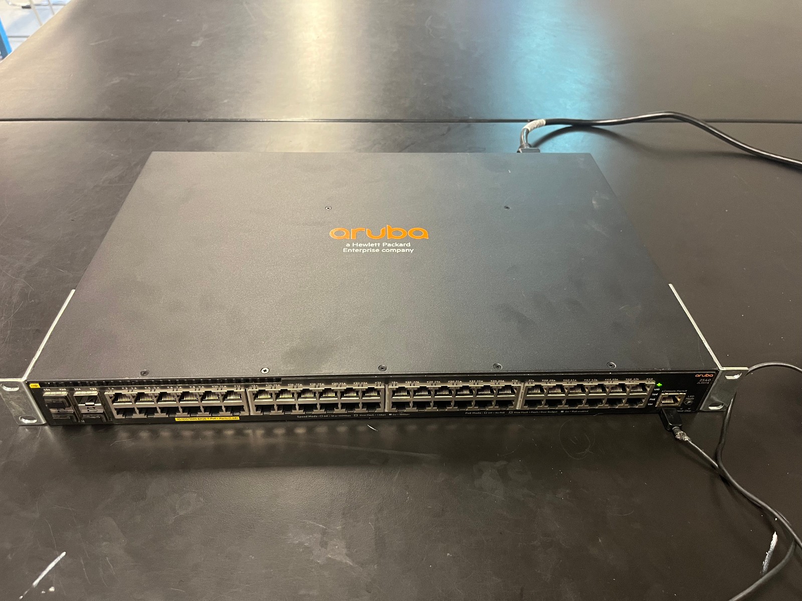 HPE Aruba 2540 JL357A 48 Port PoE+ SFP+ Switch (Tested Working)