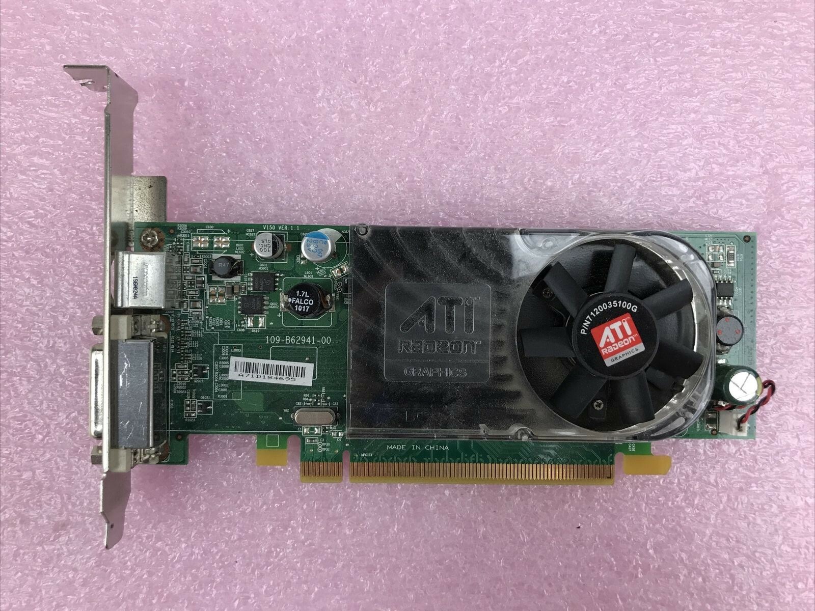 ATI Radeon B629 109-B62941-00 PCI-E Video Graphics Card 4.F3 (Lot of 5)