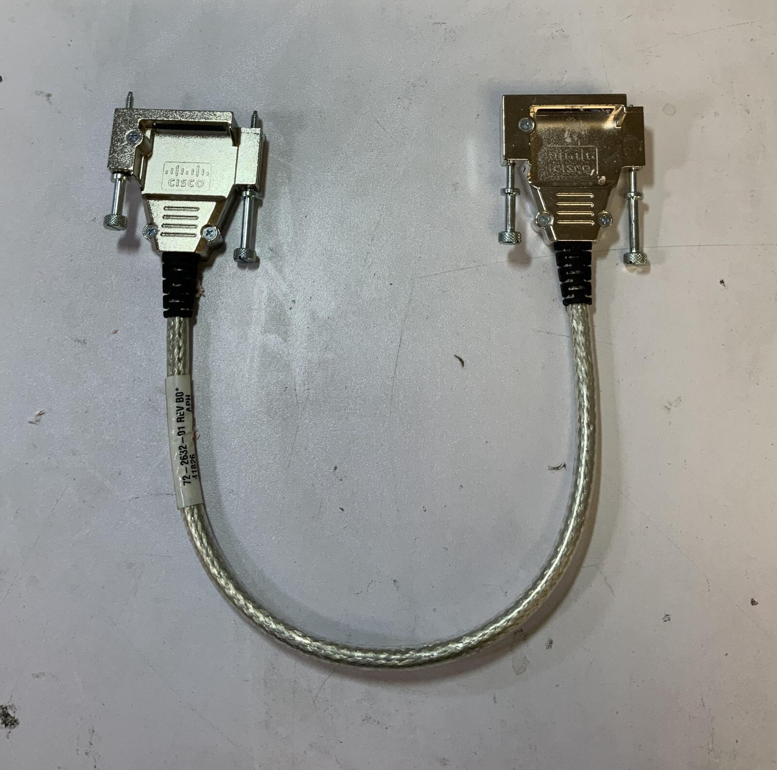Cisco 72-2632-01 Rev B0 50cm Stackwise Stacking Cable, Gray "D4F"