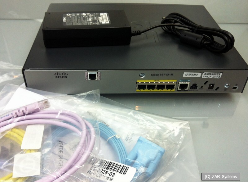 Cisco 887 ANNEX M Secured Router VDSL2/ADSL2+ over POTS, CISCO887VA-M-K9, NEW