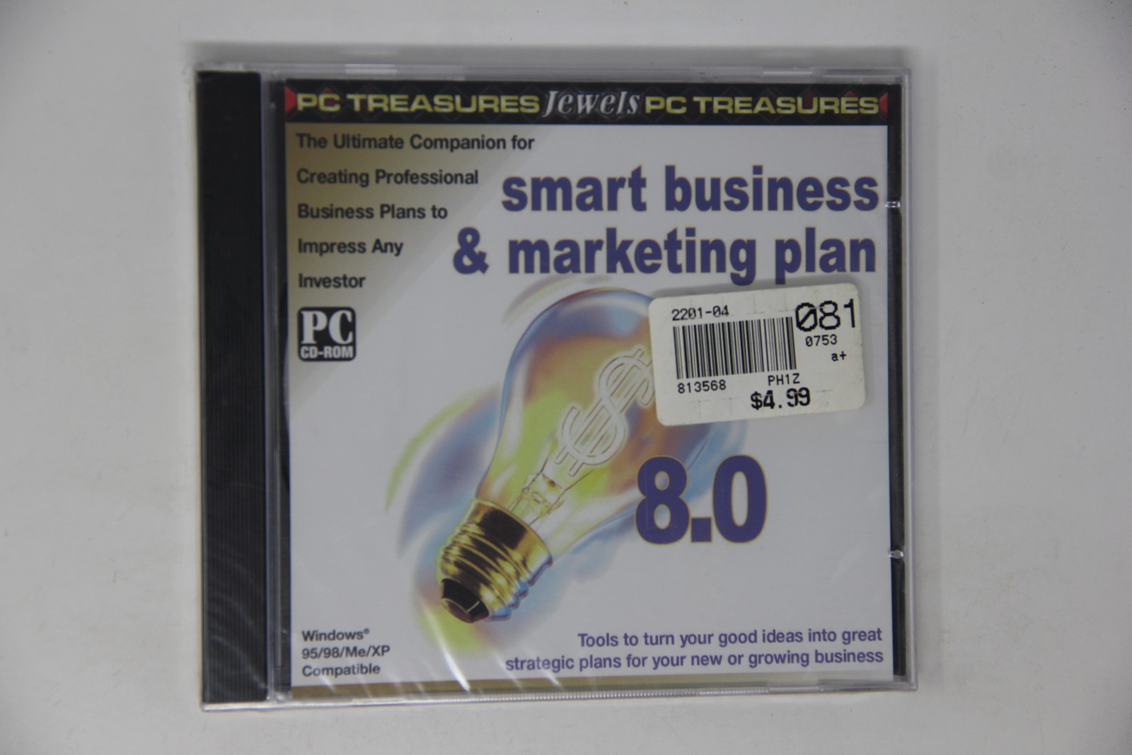 PC Treasures Smart Business & Marketing Plan 8.0 PC Cd-rom