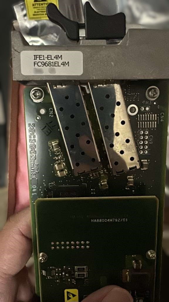 Fujitsu FC9681EL4M EXT SH OC-3/12 Unit Optical Network Telecom Module