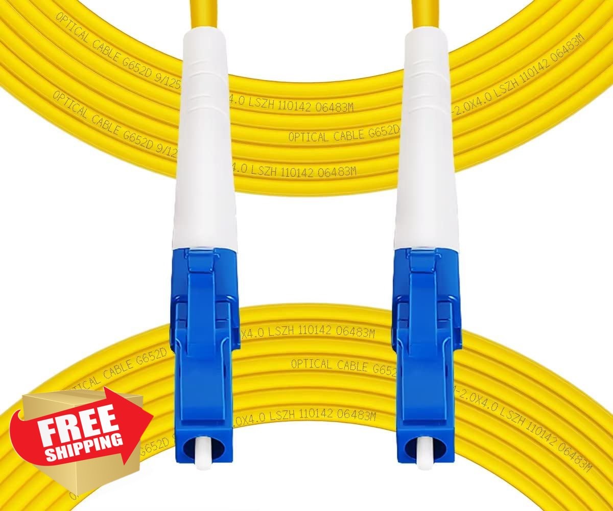 Fibergaga 100M OS2 LC to LC fiber patch cable