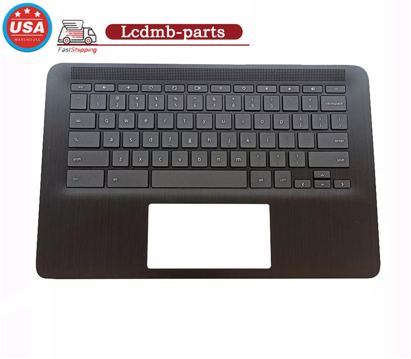 HP Chromebook 14 G7 Replacement Palm Rest & Keyboard - New Model M47207-001 USK