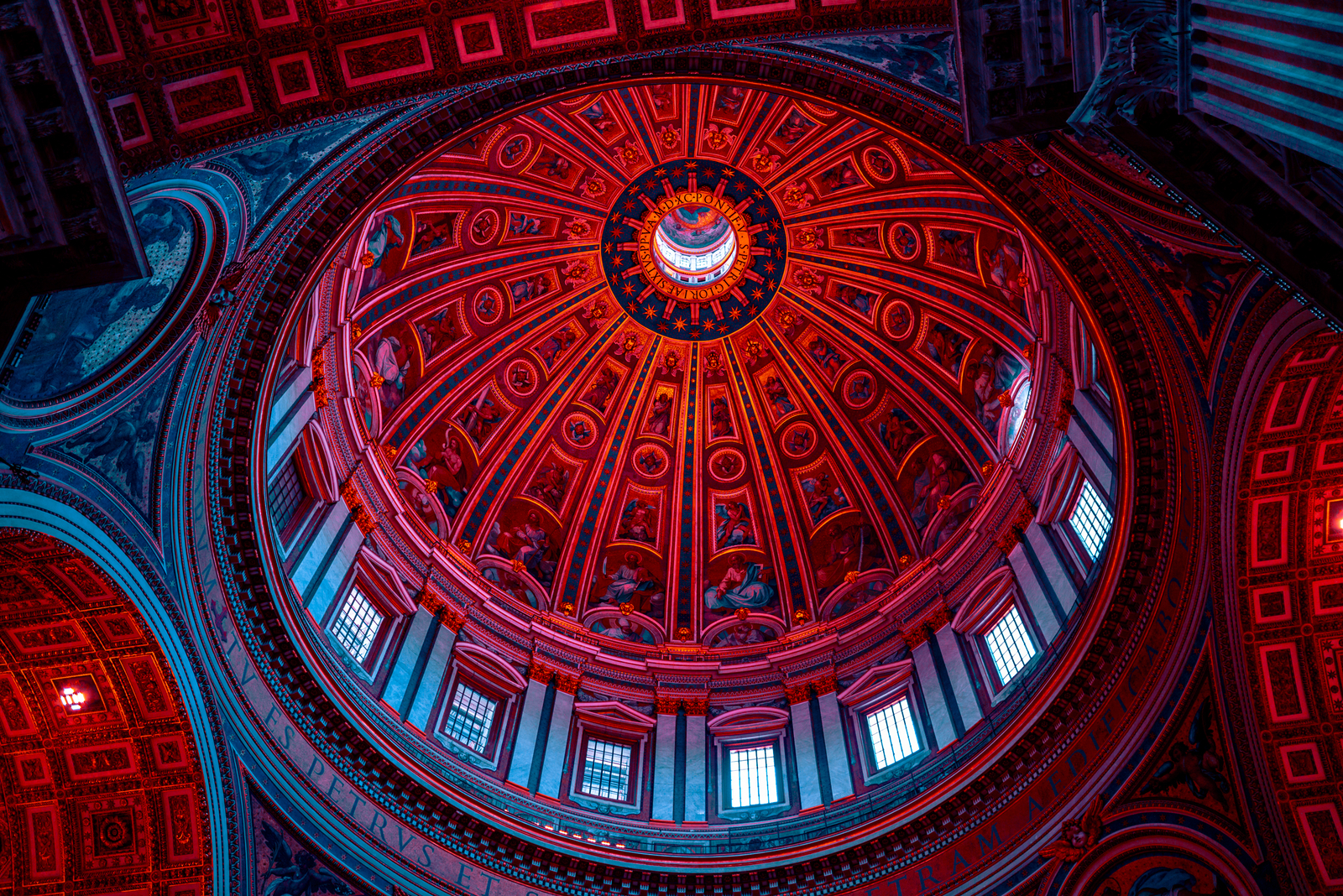 Landscape photography interior architecture vatican city Custom Gaming Mat Desk